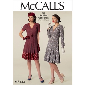 McCalls Paper Sewing Pattern 7433