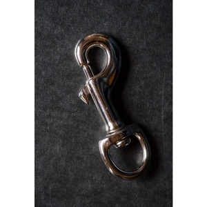View product details for the Merchant & Mills Nickel Swivel Hook Silver Nickel