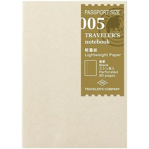 Midori Traveler's Passport Notebook Refill - Light Paper - 005