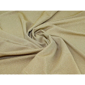 Minerva Crafts Lurex Rib Textured Stretch Knit Fabric