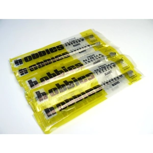 Niqua Yellow Label Fretsaw Blades Various Grades - 3M Medium Grade 20tpi (Pack of 12) - 3M