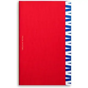 Octaevo Ailanto Red Plain Creative Notes Notebook