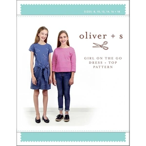Oliver + S Sewing Pattern Girl on the Go Dress & Top