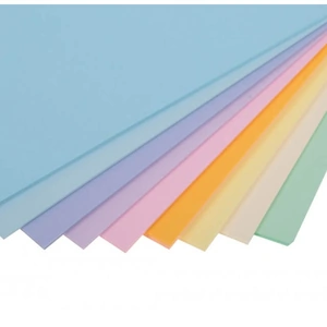 View product details for the Paper2go Rainbow Card Pastel A4 160gsm Pack 100
