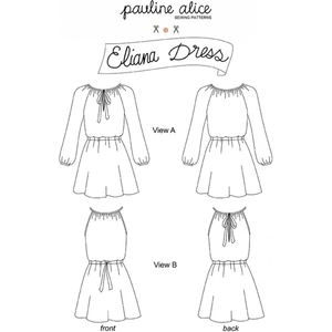 View product details for the Pauline Alice Sewing Pattern Eliana Dress
