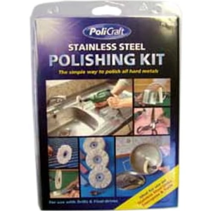 PoliCraft Stainless Steel Polishing Kit - PC1002