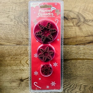 Printable Heaven Xmas Plunger Cutters 3 Pack - Snowflakes (XMA3929)