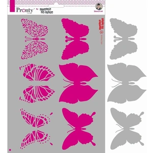 Pronty Butterflies A4by Jolanda