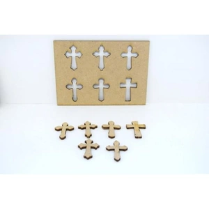 Pronty Mini Cross Embellishments-6 designs