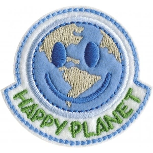 Prym Recycled Plastic Patch Motif Happy Planet