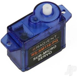 Radient Sub-Micro 8g Servo - Micro 8g Servo - RDNA0400