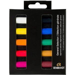 Rembrandt Soft Pastels General Selection Half Stick Set of 10