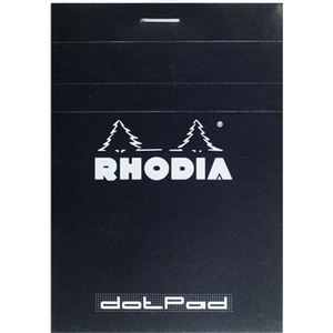 Rhodia Stapled dotPad 8.5x12cm Black