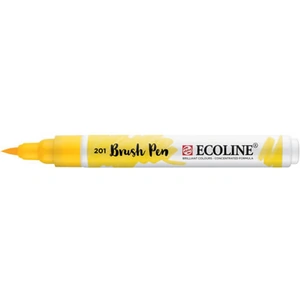 Royal Talens Ecoline Watercolour Brush Tip Pen - Light Yellow 201