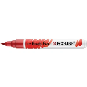 Royal Talens Ecoline Watercolour Brush Tip Pen - Scarlet 334