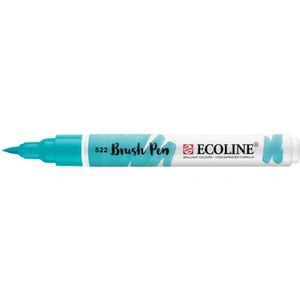 Royal Talens Ecoline Watercolour Brush Tip Pen - Turquoise Blue 522