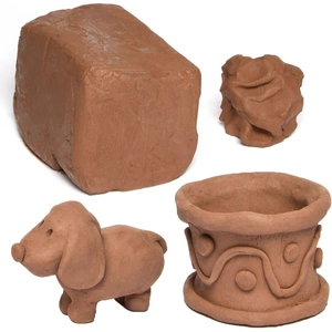 Scola Terracotta Air Hardening Clay (Pack of 1kg)