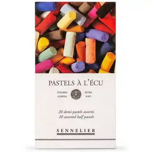 Sennelier Half Stick Soft Pastel Set of 20 - Assorted