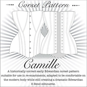 Sew Curvy Sewing Pattern Camille Edwardian Corset