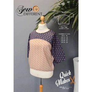 Sew Different Sewing Pattern Duo Top