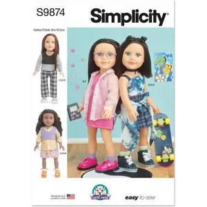 Simplicity Paper Sewing Pattern 9874