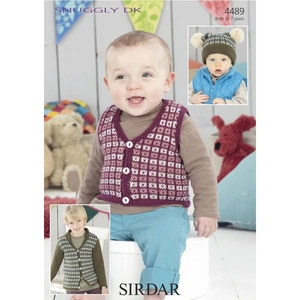 Sirdar Snuggly Knitting Pattern 4489