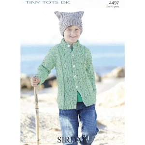 Sirdar Tiny Tots Knitting Pattern 4497