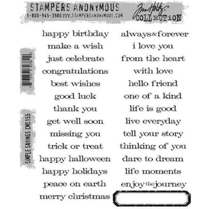 Stampers Anonymous_AGW Simple Sayings