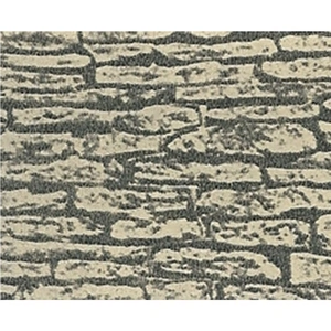Streets Ahead Flint Stone Wallpaper for 1/12 Scale Dolls House
