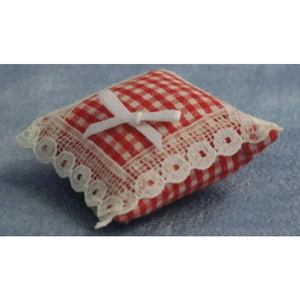View product details for the 1:12 Scale Pack of 2 Gingham Cushions