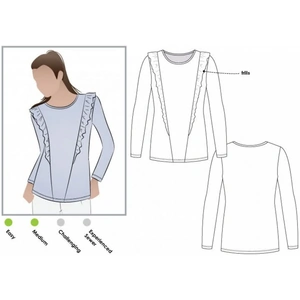 Style Arc Paper Sewing Pattern Keely Top