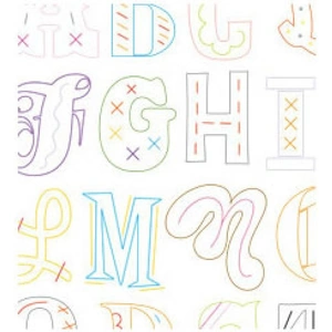 View product details for the Sublime Stitching Embroidery Transfers Epic Alphabet