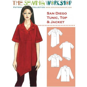 The Sewing Workshop Paper Sewing Pattern San Diego Tunic & Jacket