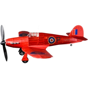 The Vintage Model Company The Vintage Model Co. Hawker Hurricane Red Balsa Model Kit