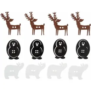 Trimits Christmas Reindeer Buttons