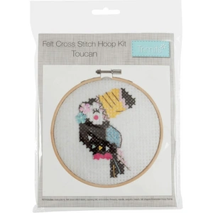 Trimits Counted Cross Stitch Kit with Hoop