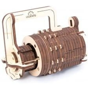 UGears Combination Lock Wooden Model Kit