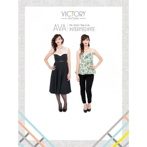 Victory Patterns Sewing Pattern Ava Dress & Blouse