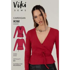 Vikisews Paper Sewing Pattern Kim Cardigan
